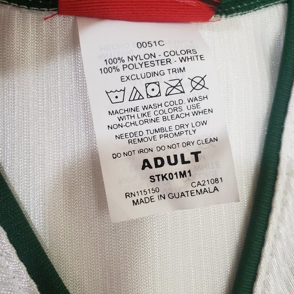 NWT Rawlings Green/White/Cream Basketball Jersey L - Picture 15 of 16